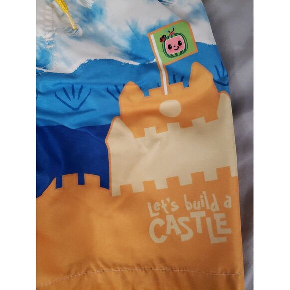 Cocomelon 4T Boys' Swim Trunks - Preowned, Good Condition (2021 Moonbug) - Picture 4 of 6